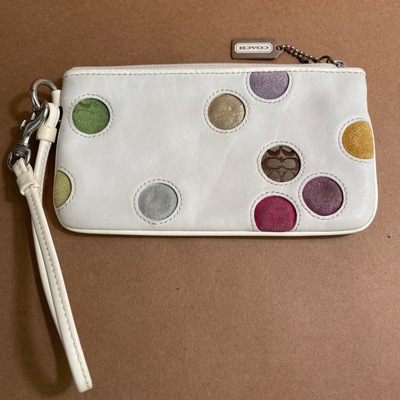 - Coach Polka Dot Wristlet - Picture 2 of 3